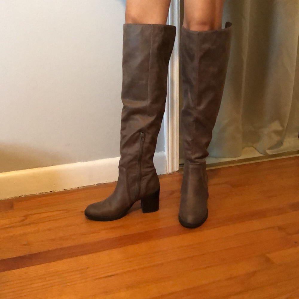 Knee high boots